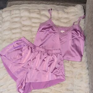 Colsie Satin PJ Set